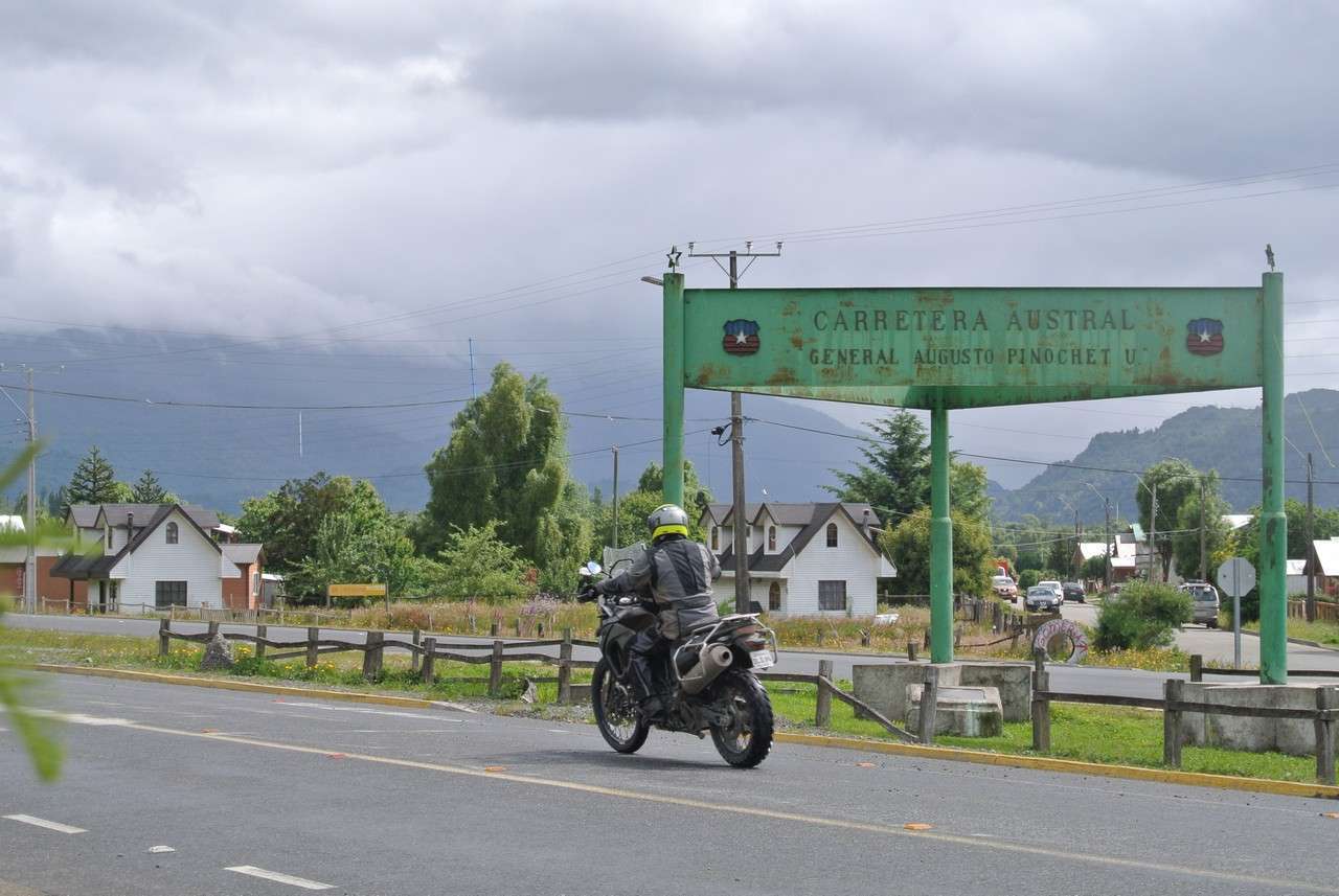 Patagonia in moto