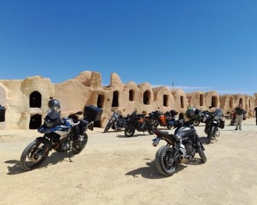 Tunisia in moto a Capodanno: moto a ksar